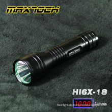 Maxtoch HI6X-18 Cree T6 LED Power Stil 18650 3.7V Akku Taschenlampe
